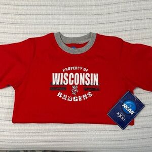 NCAA Wisconsin Boys tee 5T NWT